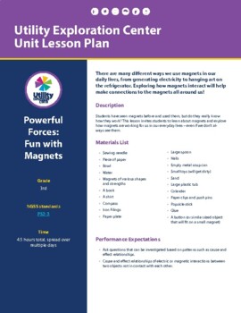 Preview of Powerful Forces - 3rd grade Unit Plan