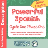 Powerful Spanish Cycle One Phase One Stepping Stones Curri
