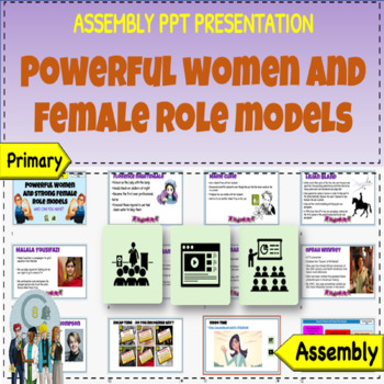Preview of Powerful Women and Strong Female Role Models Elementary Assembly Mini Lesson