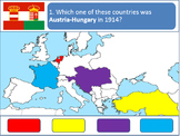 Powerpoint Game: 1914 European Geography (WWI)