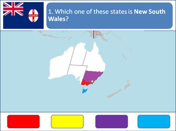 Preview of Powerpoint Game: Australian Geography