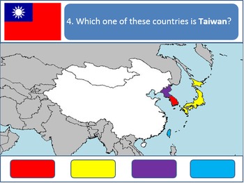 Preview of Powerpoint Game: East Asian Geography