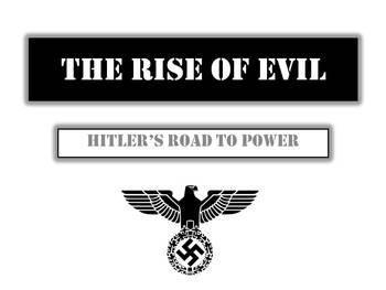 Preview of The Rise of Hitler & Germany PowerPoint Lecture - WW2, Reichstag, Fascism, 1930s