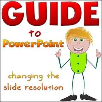 Preview of Powerpoint Resolution Change - GUIDE