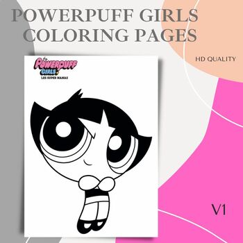 The Powerpuff Girls Coloring Book: +100 Pages High Quality