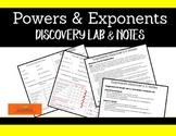 Powers & Exponents Discovery Lab & Notes