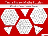 Powers, Indices and Surds Practice - Tarsia Maths Jigsaw P