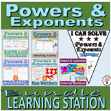 Powers and Exponents - Learning Station Resource Pack BUND