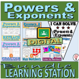 Powers and Exponents - Learning Station Resource Pack DIGI