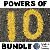 Powers of 10 Bundle - Multiply and Divide Powers of Ten