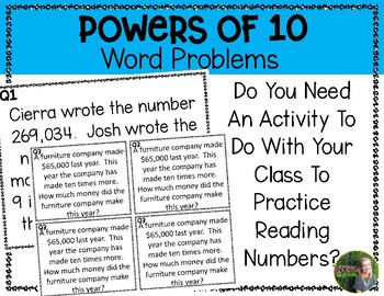 problem solving with powers of 10