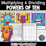 Powers of Ten Color by Number