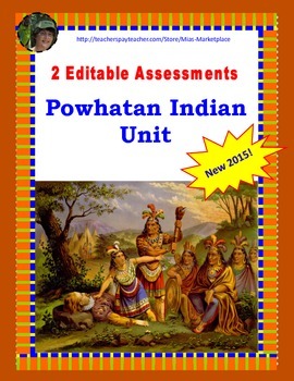 Preview of Powhatan Indians Unit