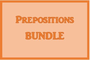 Preview of Präpositionen (Prepositions in German) Bundle