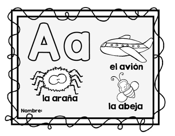 Práctica del alfabeto (Alphabet Practice Sheets in Spanish) by Spanish ...