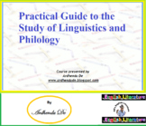 Practical Guide to the Study of Linguistics and Philology