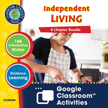 Preview of Practical Life Skills - Independent Living-Google Slides BUNDLE Gr. 9-12+ (SPED)