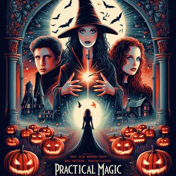 Preview of Practical Magic (1998) Movie Viewing Guide: Summary/Vocabulary/Questions