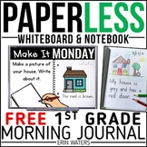Practically Paperless™ Morning Work 1st Grade {FREE SAMPLE}