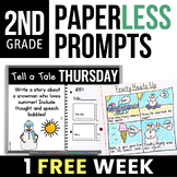Practically Paperless™ Morning Work {2nd Grade FREE SAMPLE}