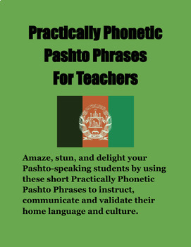 Preview of Practically Phonetic Pashto Phrases for Teachers