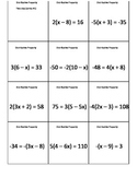 One step equations & Two step equations. Set of 5 Memory g
