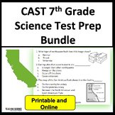 CAST Test Prep for 7th Grade Practice Tests, Games & Activ