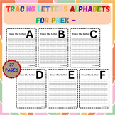 Practice Handwriting  | Tracing Letters Alphabets For Prek