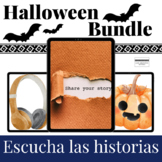 Practice Listening Spanish Halloween Bundle