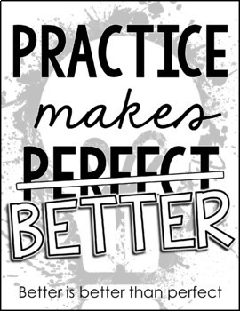 Practice Makes Perfect - I'm bursting  . The best excuse for