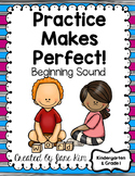 Beginning Sound Printables Kindergarten and Grade 1