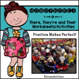 Practice Makes Perfect: There, Their, They're Activities and Worksheets