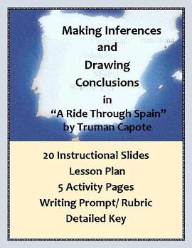 Preview of Practice Making Inferences & Drawing Conclusions: Slides, Text, Activities