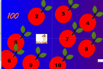 Preview of Practice Ordinal Numbers in Spanish (Name: Manzanas)