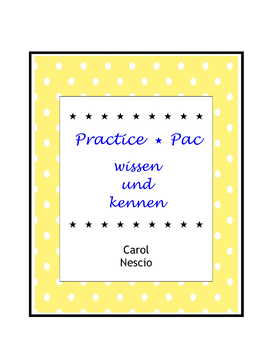 Preview of Practice Pac ~ wissen und kennen