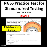 NGSS Test Prep Practice Test for Standardized Test Prep Mi