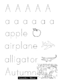 Practice Printing Alphabet Tracing sheets