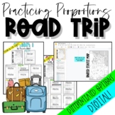 Practice Proportions Road Trip Project | Google Slides™ fo
