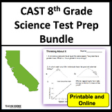 CAST Test Prep for 8th Grade Practice Tests, Games & Activ