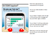 Practice Reading Graphs - USA Today, DISTANCE LEARNING, EA