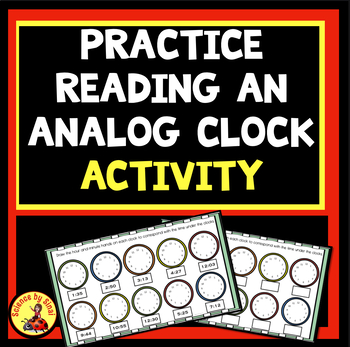 Analog Clock Worksheets Teaching Resources | Teachers Pay Teachers