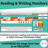 Practice Reading and Writing Numbers Up to 10 Trillion - C