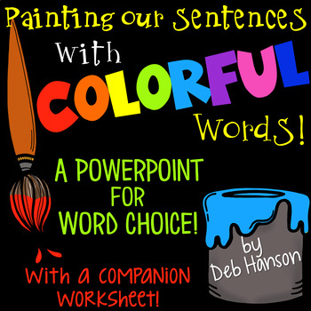 Preview of Practice Revising for Word Choice: A PowerPoint Writing Lesson