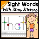 Sight Word Centers with Star Stickers {220 Words!}