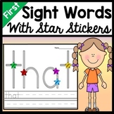 First Grade Literacy Centers with Stickers {41 words!}