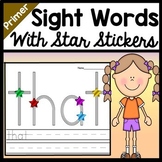 Sight Word Centers with Star Stickers {52 Pages!}
