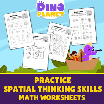 Preview of Practice Spatial Skills kids Worksheet |Spatial Intelligence |Spatial Reasoning