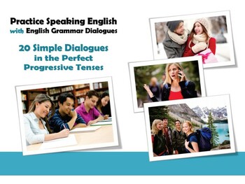 Preview of Practice Speaking English Tenses with Our Dialogue Files!