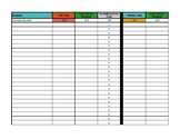 Practice Test Tracking (Excel)