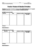 Practice: Variance & Standard Deviation